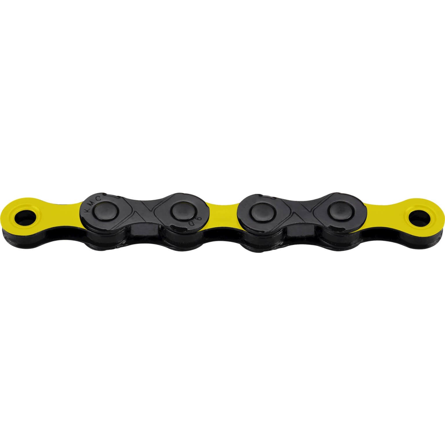 KMC Fietsketting DLC 12 - 126 schakels (Geel Zwart)