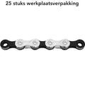 KMC X12 Fietsketting 126 schakels Zilver/Zwart 5.2mm