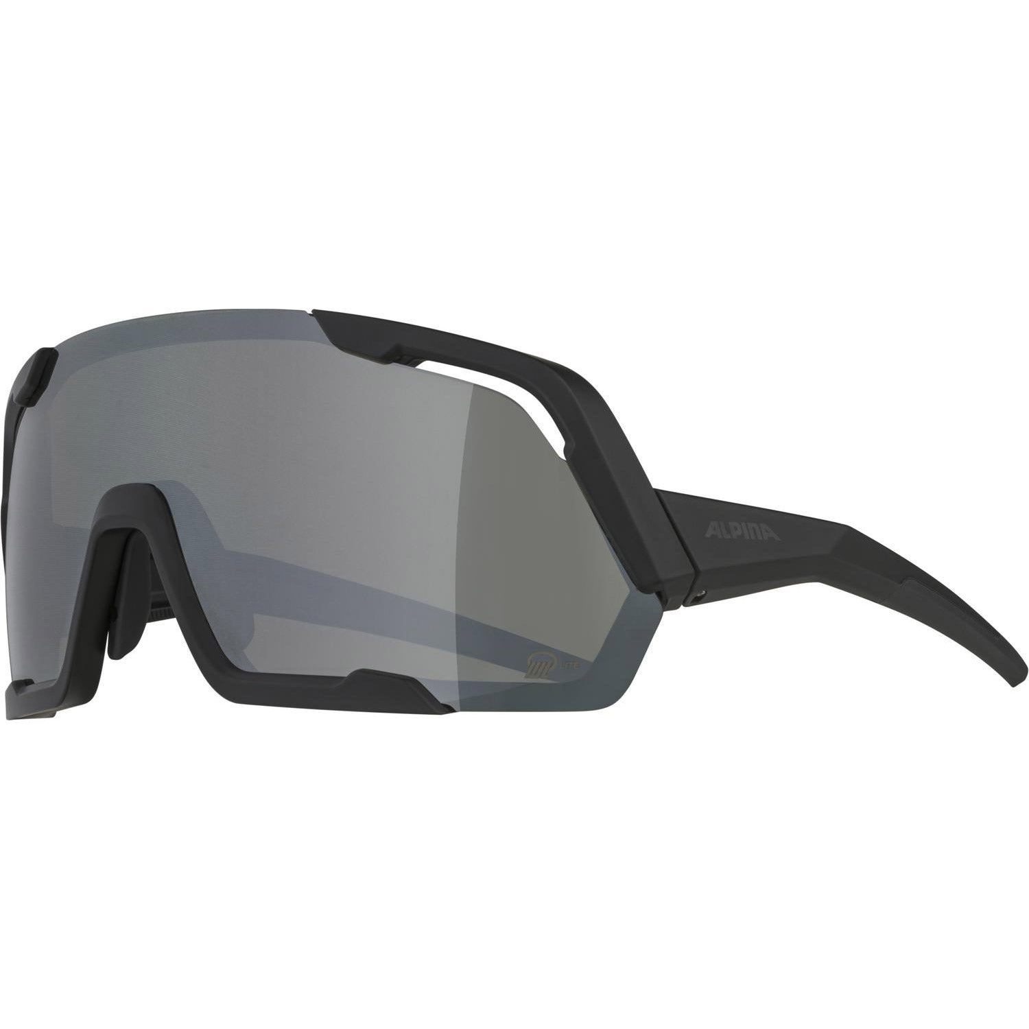Alpina sports sportbril rocket q-lite mat zwart