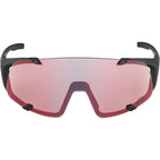Alpina Bril HAWKEYE S QV black mat rainbow mirr.Cat.1-3