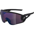 Alpina Bril 5W1NG QV black matt/blue mirror Cat.3