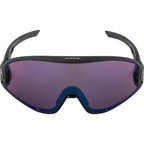 Alpina Bril 5W1NG QV black matt/blue mirror Cat.3