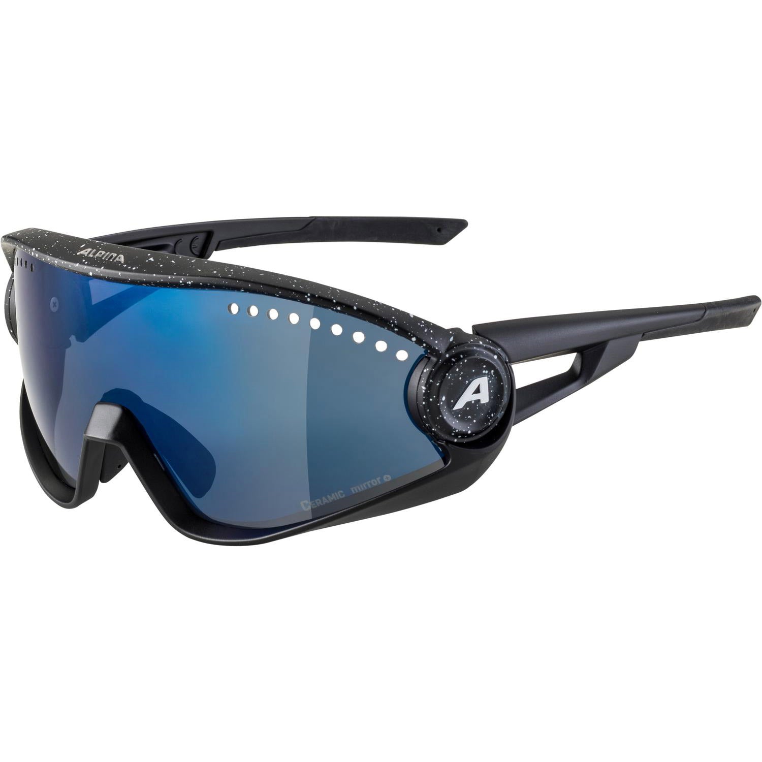 Alpina Bril 5W1NG black blur CMB+