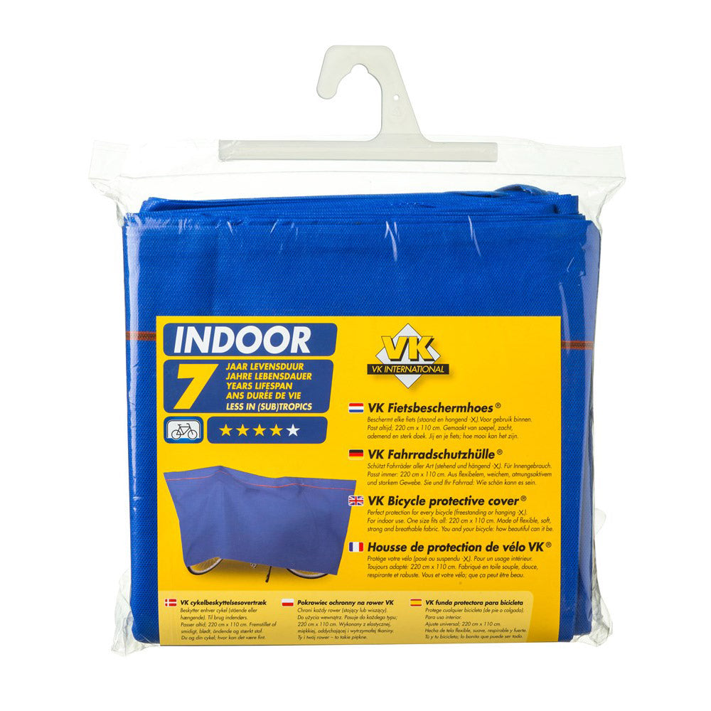 Vk international fietshoes indoor bike cover vk intern. indoor royal blue