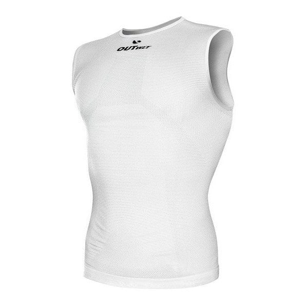 Outwet ondershirt Z.mouw wit Carbon X-light 48gram uni size
