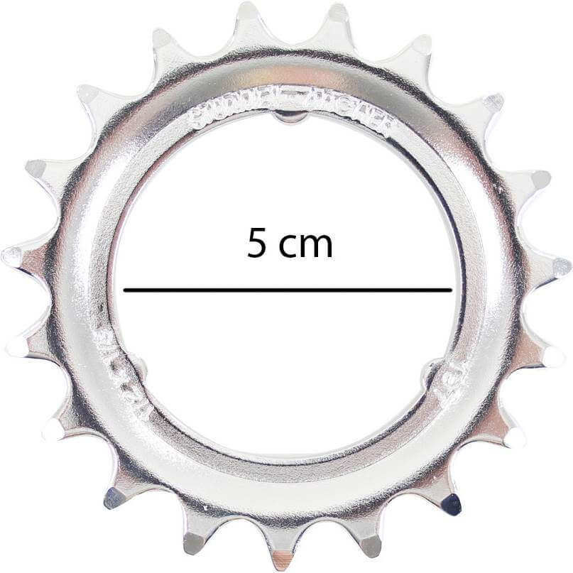 sturmeyarcher sturmey-archer tandwiel t19 1 8 doorgezet c50