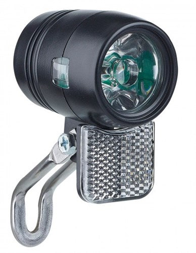 Buchel naafdynamo koplamp 20lux aan uit sport eco los