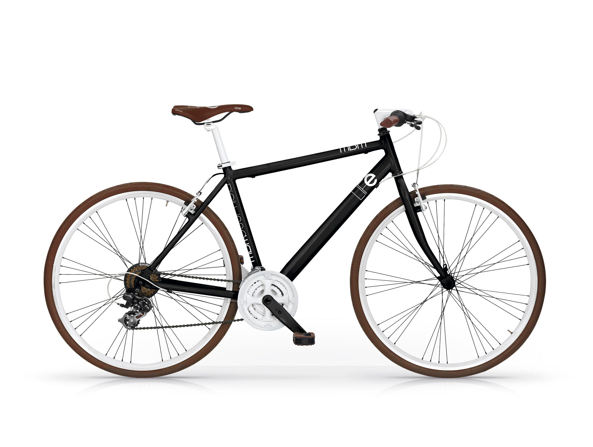 Selle Life Fixed Gear 54 cm zwart 21 sp