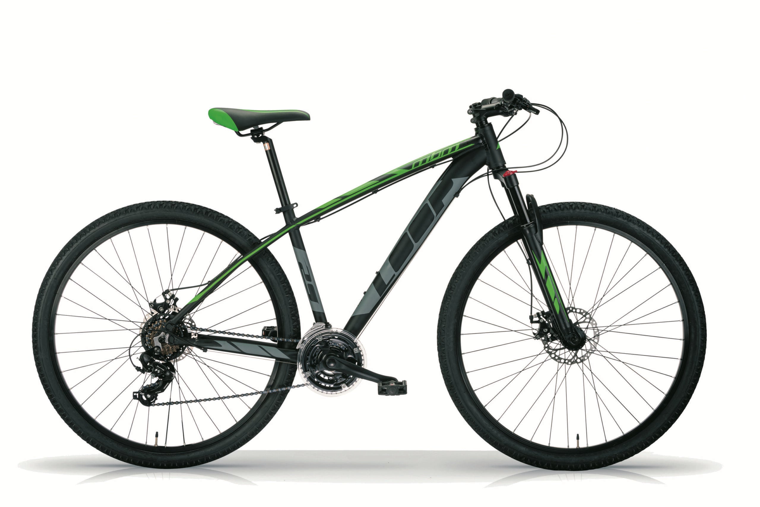 Selle LOOP Disc MTB H 48 cm 21 sp Mdisc green