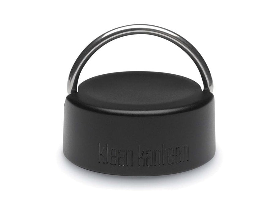 klean kanteen wijde dop - loop cap - zwart