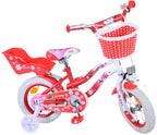 Volare Lovely Kinderfiets Meisjes 12 inch Rood Wit