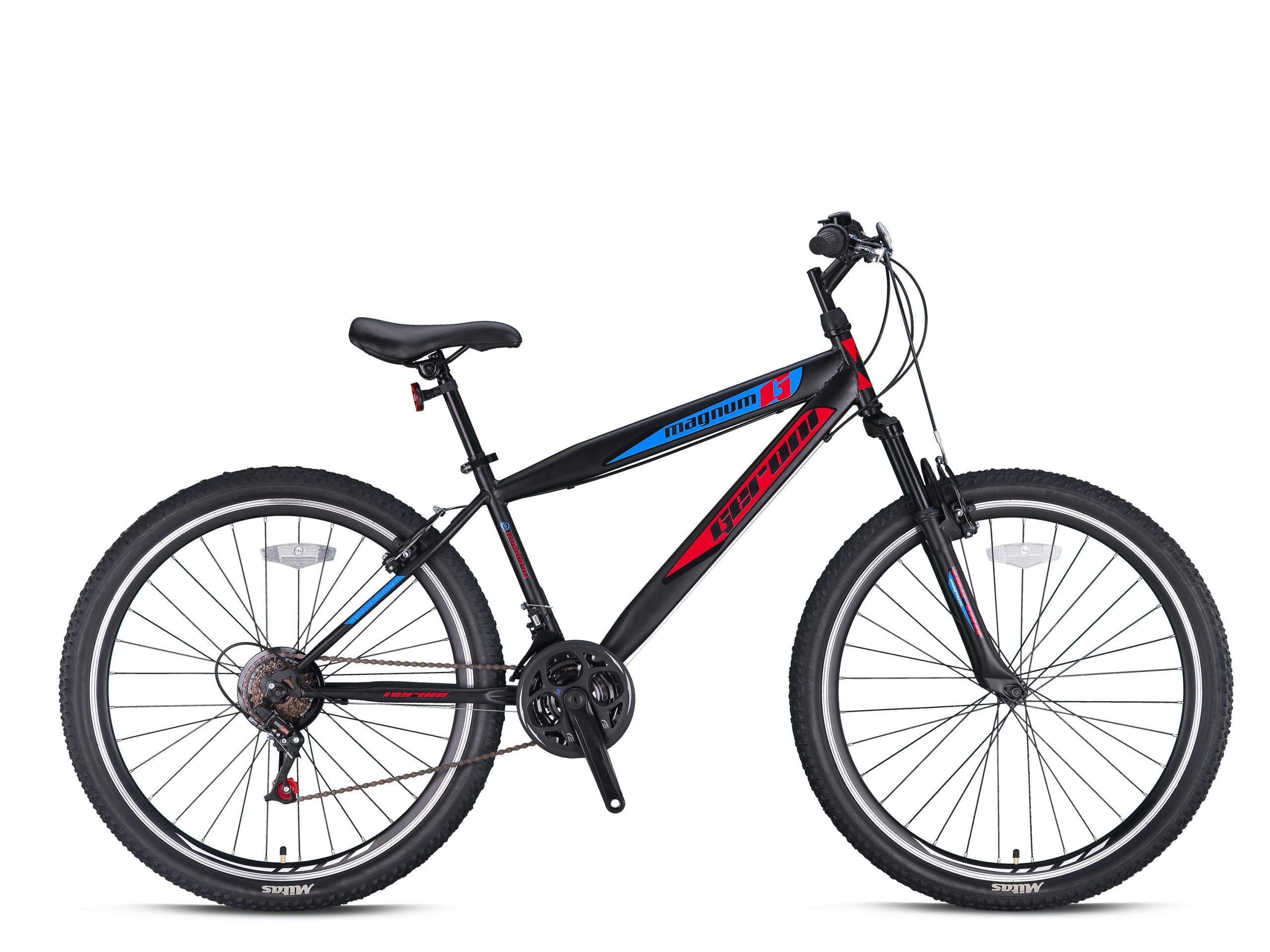 Magnum ATB 41 cm zwart rood 21sp VV