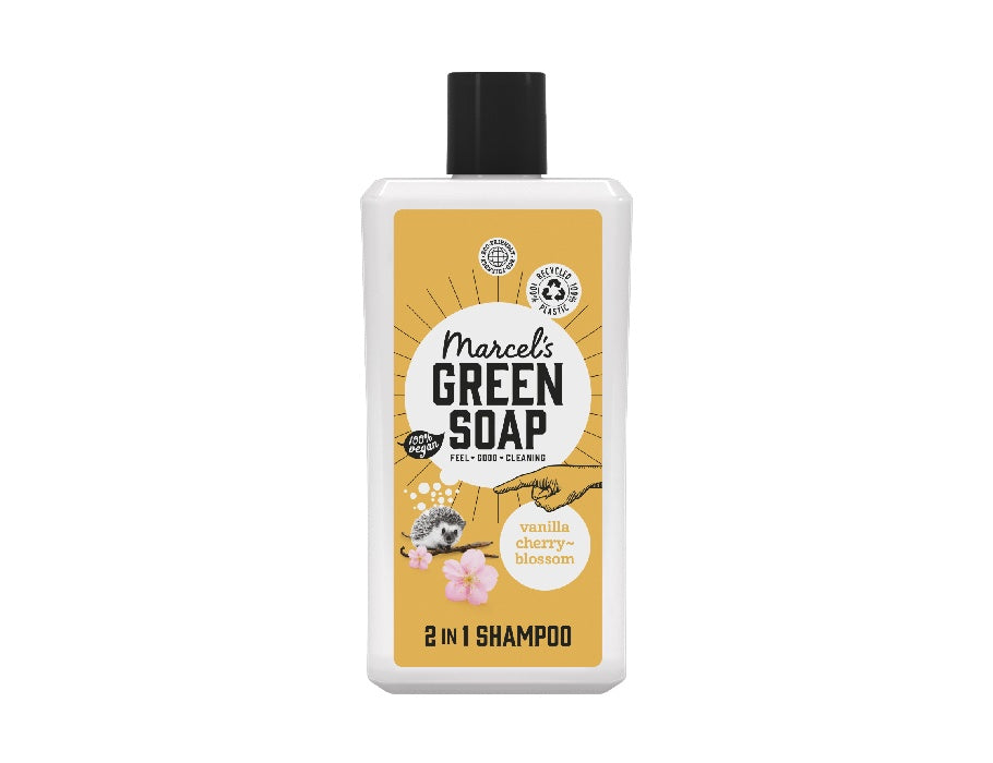 Marcels Green Soap Shampoo Vanille & Kersenbloesem 500ml