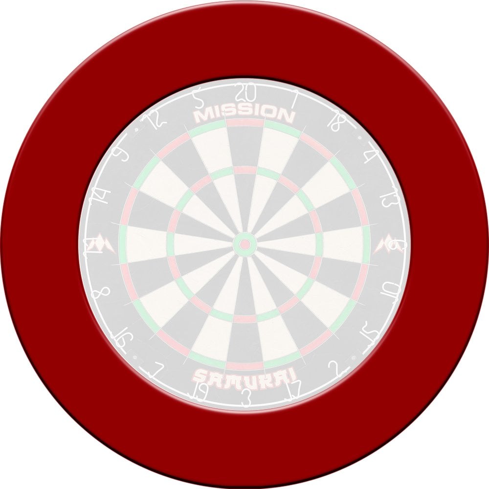Mission MISSION Dartboard Surround Heavy Duty Red