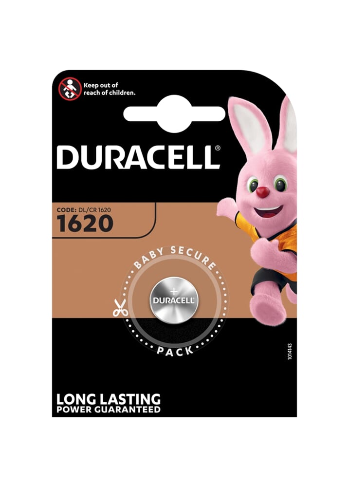 Duracell lithium battery cr1620