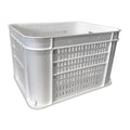 Pvc krat middel wit 40x30x25