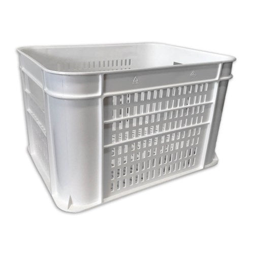 Pvc krat middel wit 40x30x25