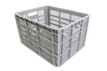 Koniger pvc krat middel zwart 32l 41x31x23
