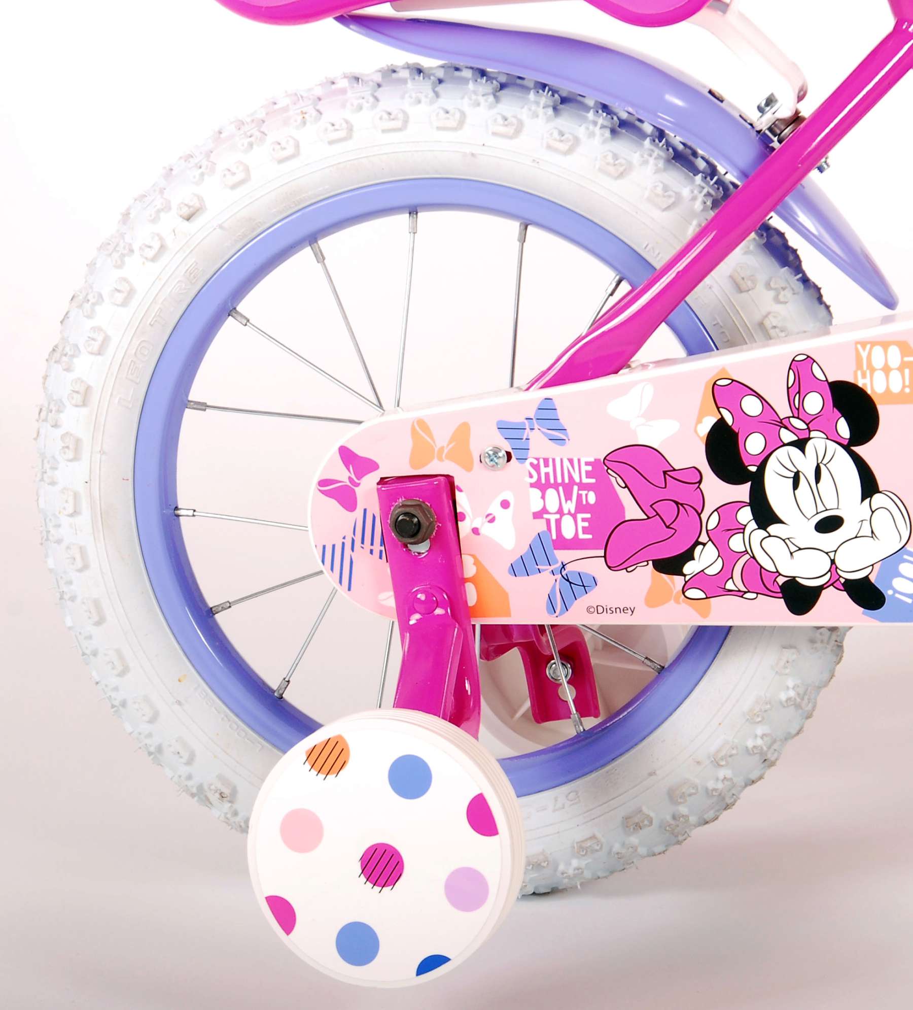 Disney Minnie Mouse 14 Inch 25 cm Meisjes Terugtraprem Roze