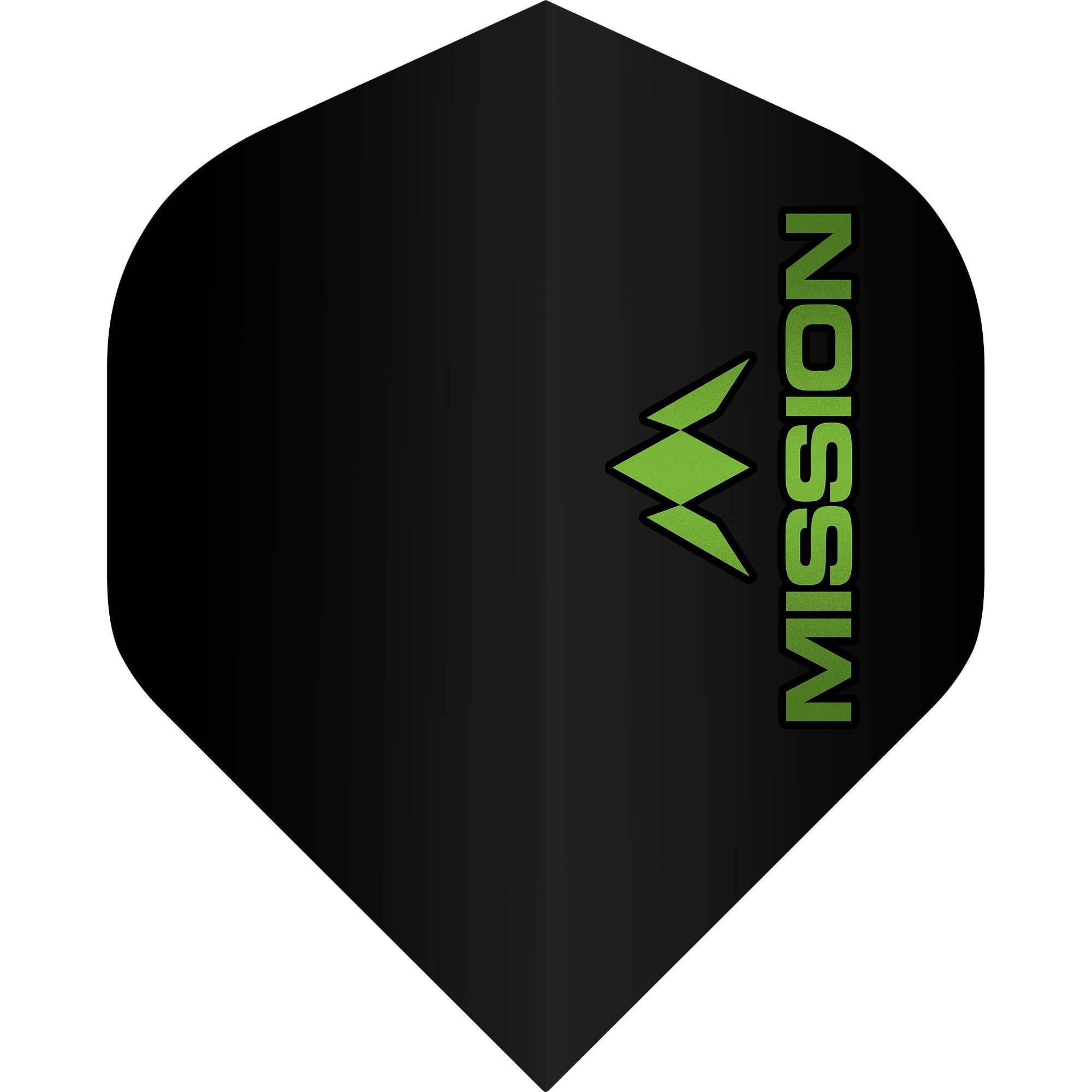 Mission Mission Logo 100 Black Green
