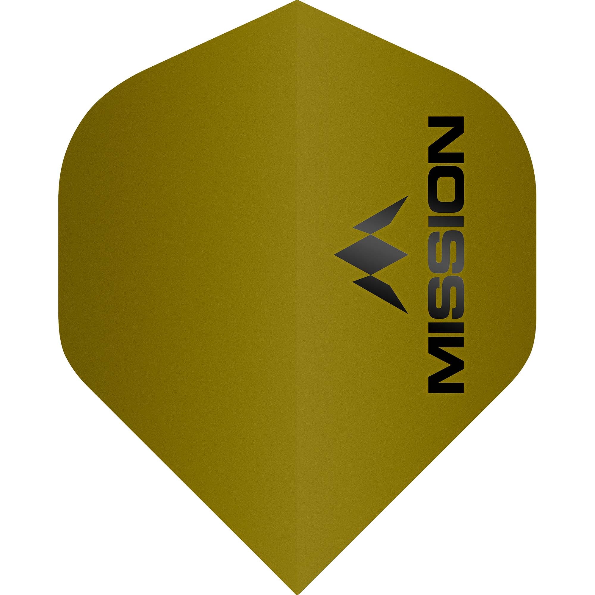 Mission Mission Logo 100 Matt Yellow