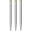 Mission Mission Laser Plus Fan Mosaic Tip Dart Points Silver 38 mm