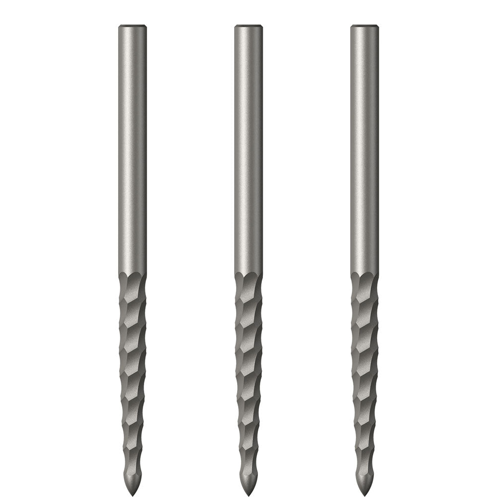 Mission Mission Lunar FS Tip Dart Points Silver 38 mm