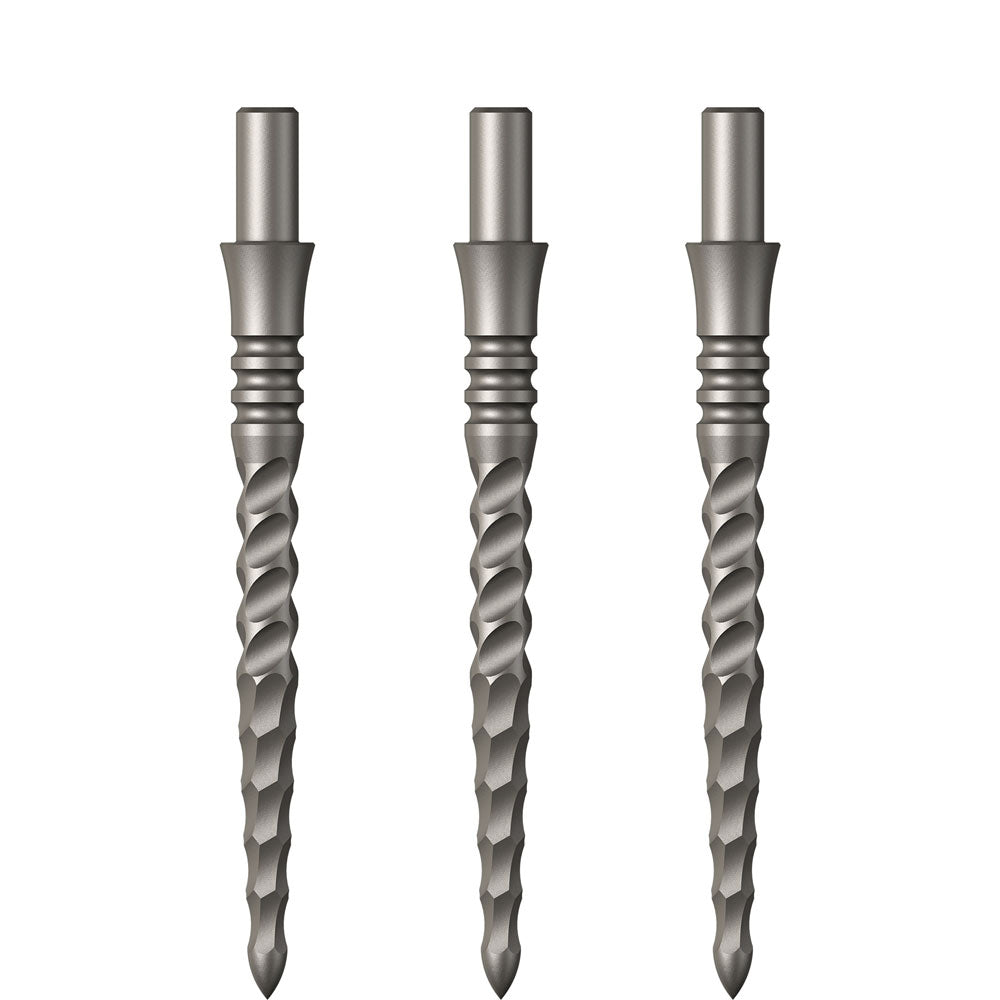 Mission Mission Sniper Lunar CS Tip Dart Points Silver 28 mm