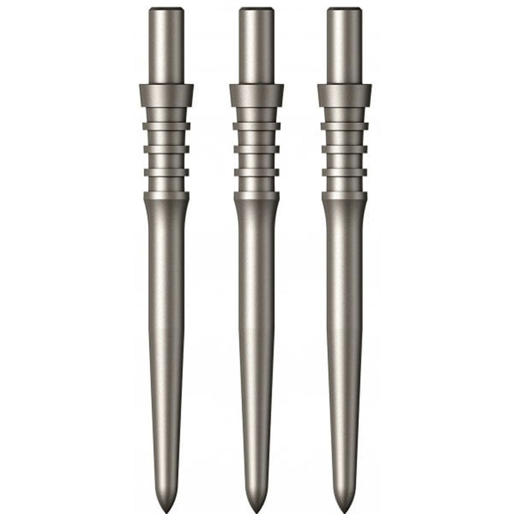 Mission Mission Sniper Ripple Titan Steel Tip Dart Points Silver 28 mm