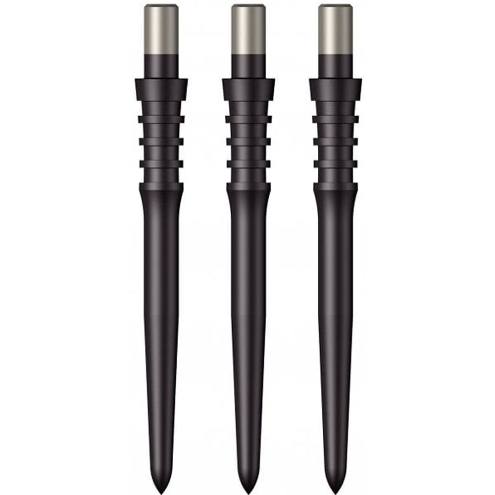 Mission Mission Sniper Titan Steel Tip Dart Points Black 28 mm
