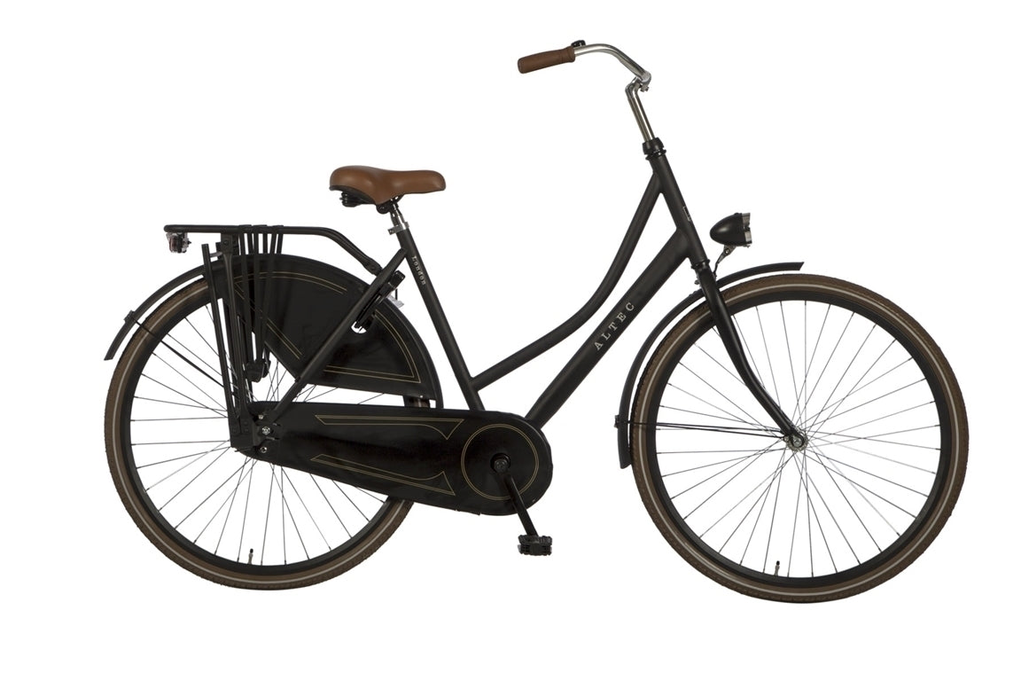 NIHIL Altec London 28 inch Omafiets Mat Zwart 55cm