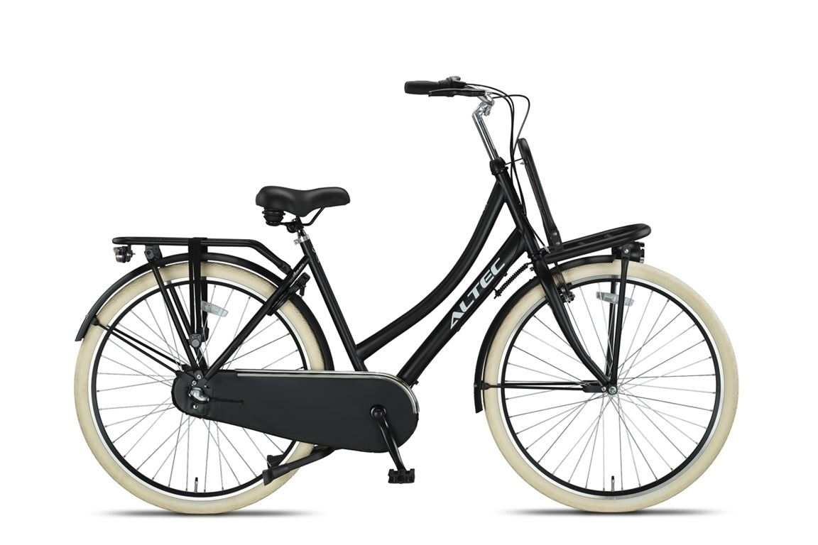 NIHIL Altec Love 28inch Transportfiets 53cm Mat Black 2022