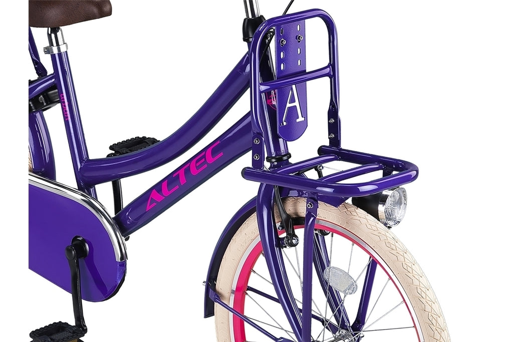 NIHIL Altec Urban 22inch Transportfiets Purple Nieuw