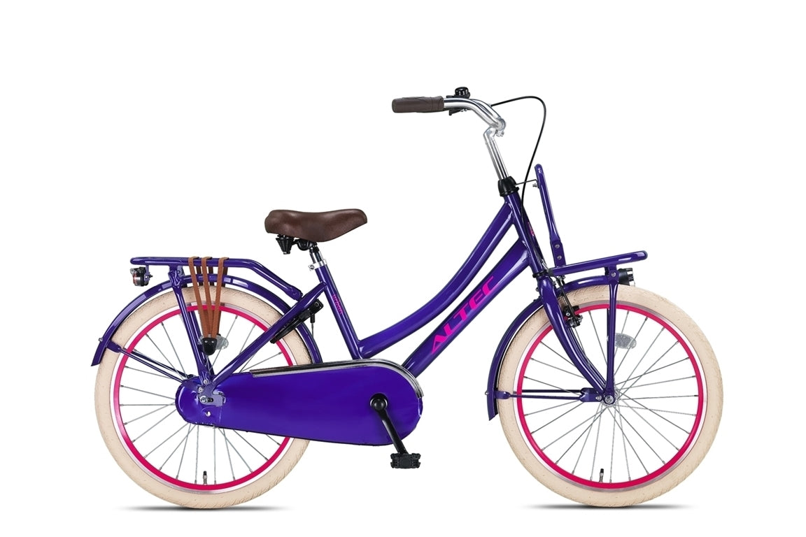 NIHIL Altec Urban 22inch Transportfiets Purple Nieuw