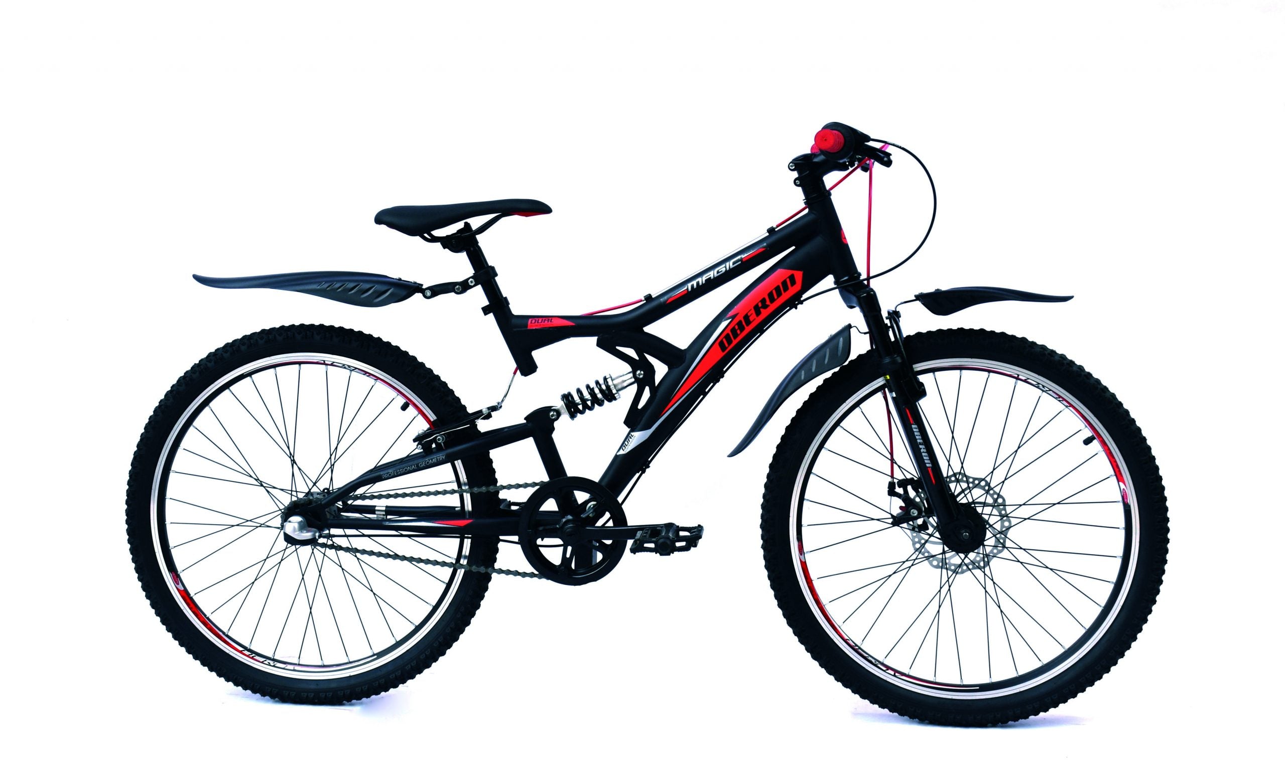 Shimano Oberon H 38 cm zwart rood nexus 3 CB