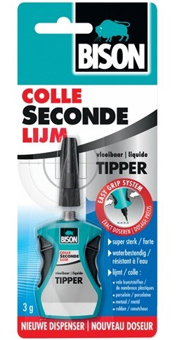 Bison secondelijm met tipper