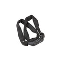One kettingcijferslot 4.90 4mm 90cm black grey