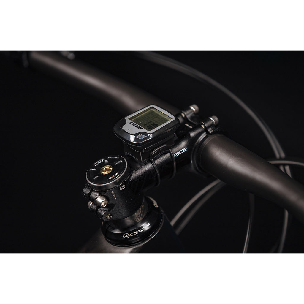 ONE One fietscomputer 8 draadloos unisize black grey