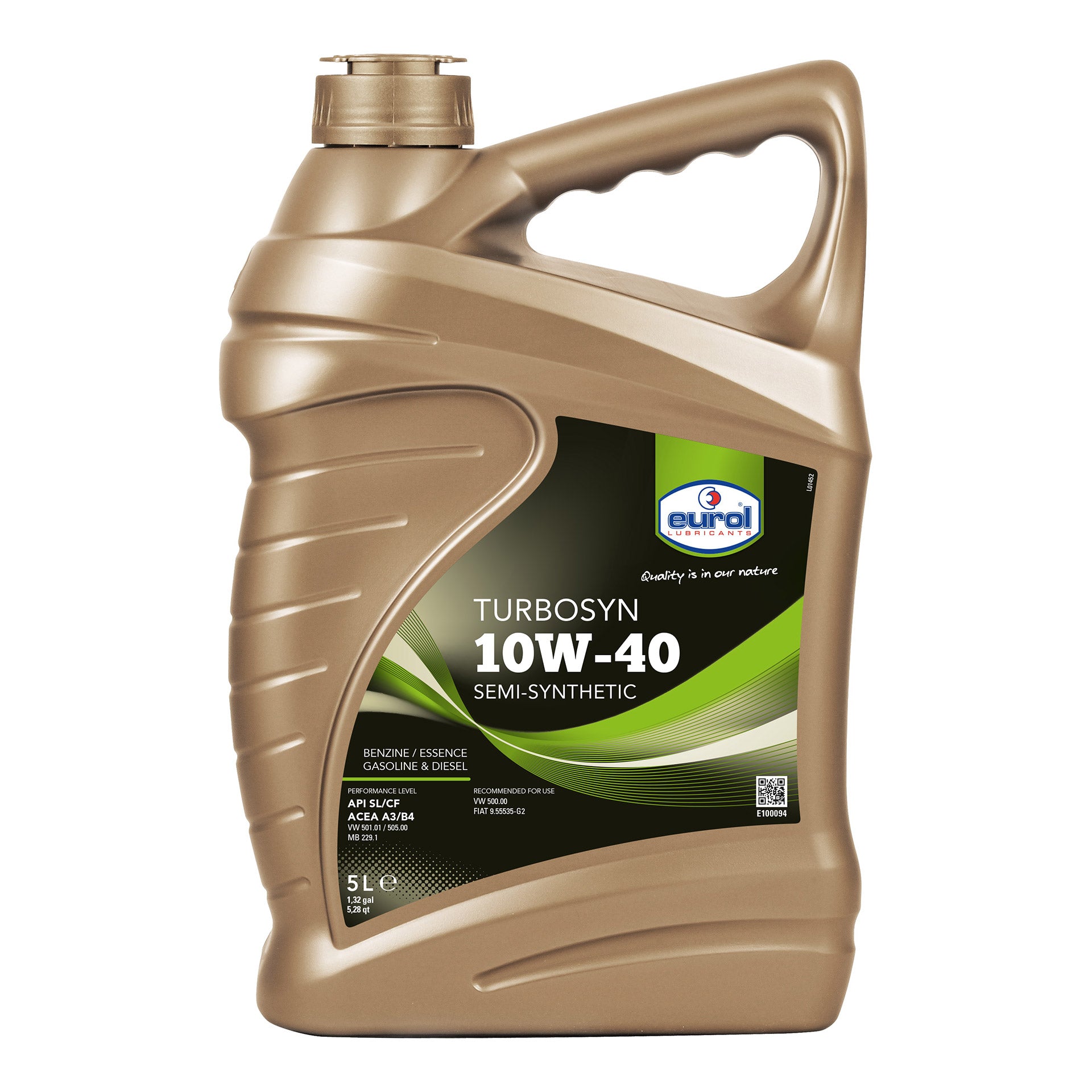 Eurol carter olie 10w40 sf cc p 5-liter