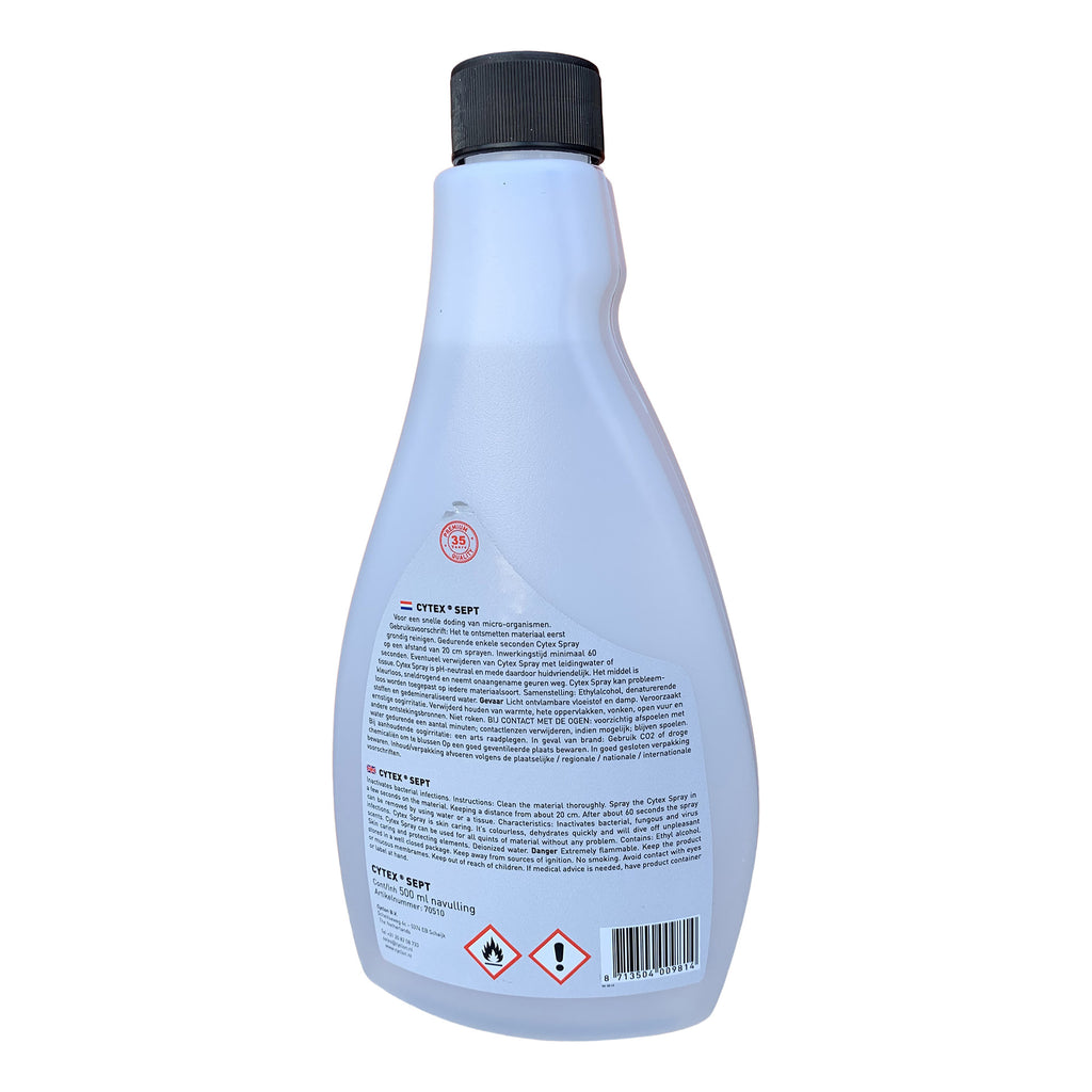 Cyclon Desinfectiespray Cytex Sept navulling 500ml