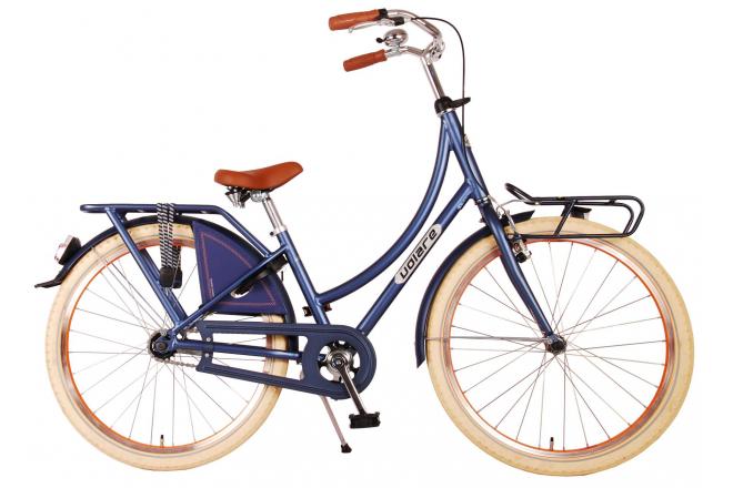 Volare Oma Classic Kinderfiets - Meisjes - 24 inch - Mat Blauw