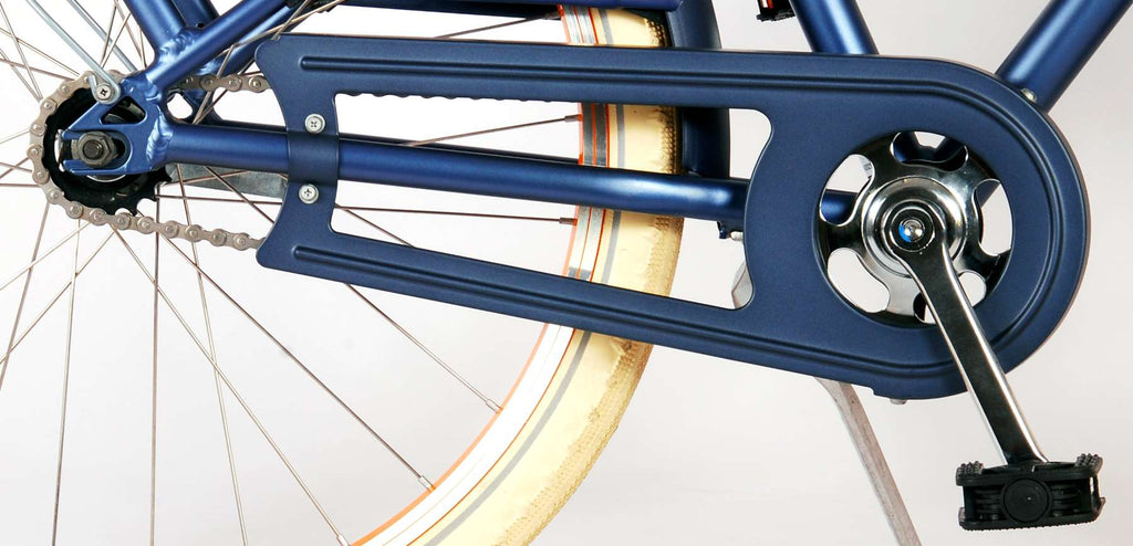 Volare Oma Classic Kinderfiets - Meisjes - 24 inch - Mat Blauw