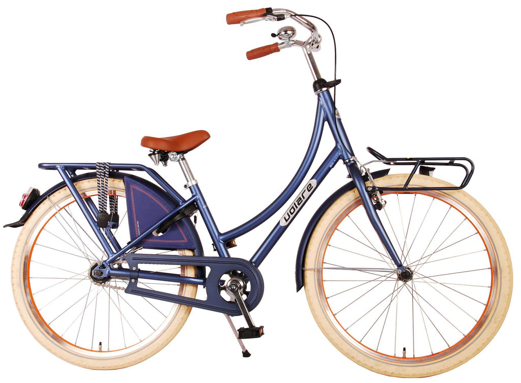 Volare Oma Classic Kinderfiets - Meisjes - 24 inch - Mat Blauw