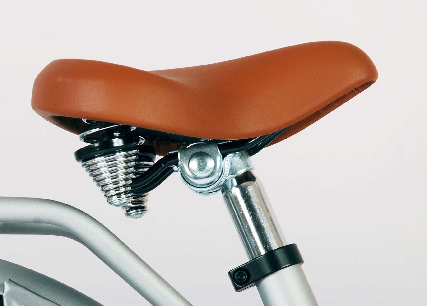 Volare Oma Kinderfiets Meisjes 20 inch Mat Zilver