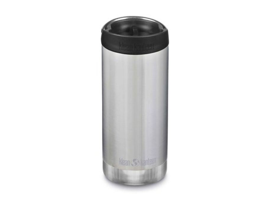 Klean Kanteen Thermosfles TKWide 355 ml (12oz) met koffiedop brushed