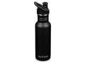 Klean kanteen drinkfles - classic - narrow - sportdop - 532 ml (18 oz) - zwart