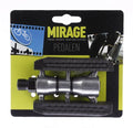 Mirage Tourpedaal alu/rubber antislip blok kaart