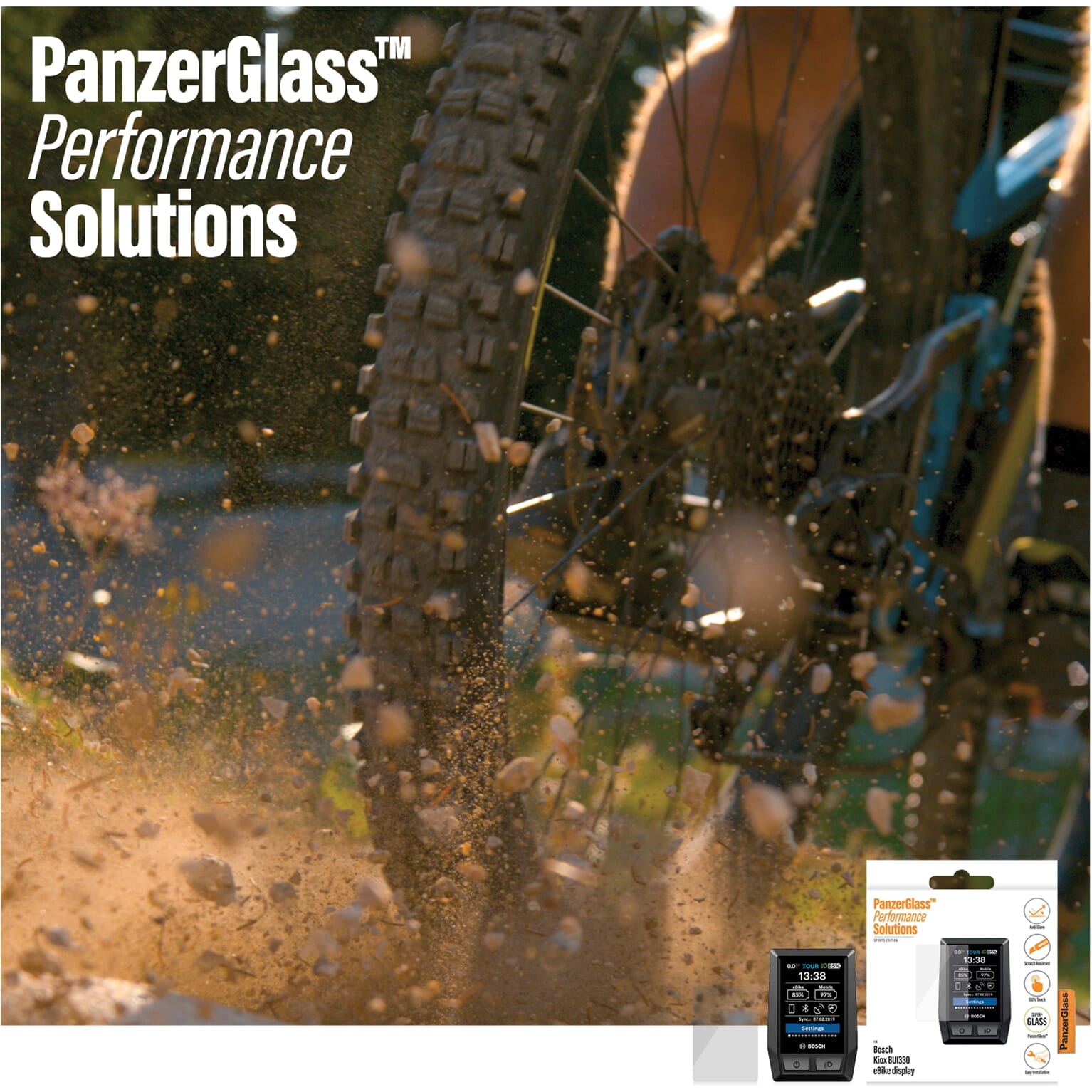 Panzerglass bosch kiox bui330 screenprotector ontspiegeld