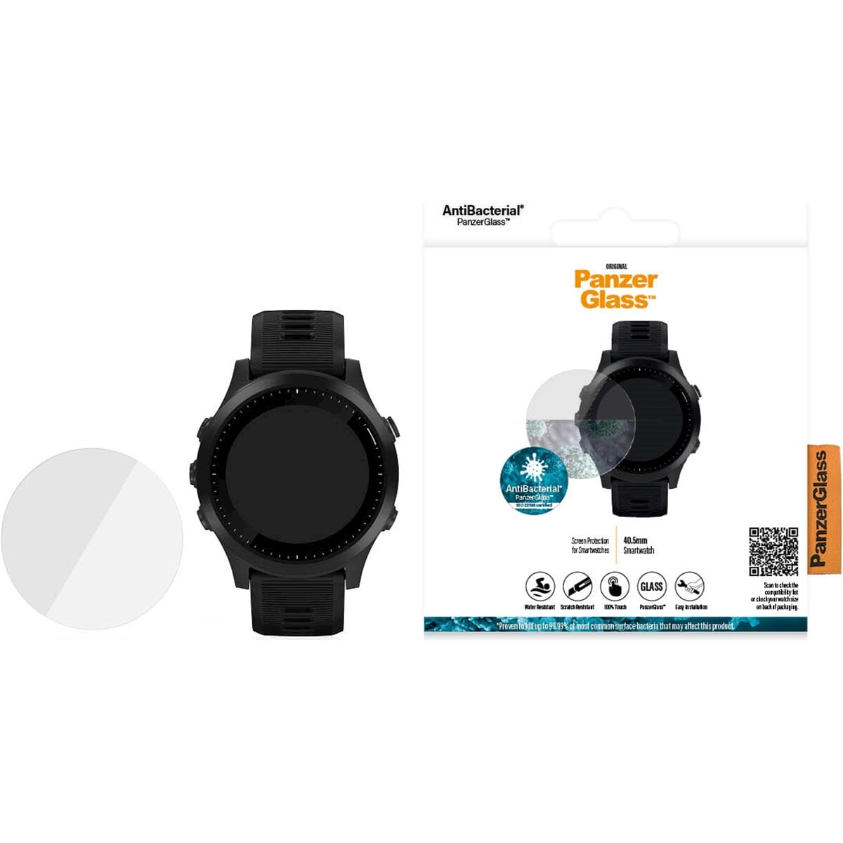 PanzerGlass SmartWatch 40.5mm screenprotector