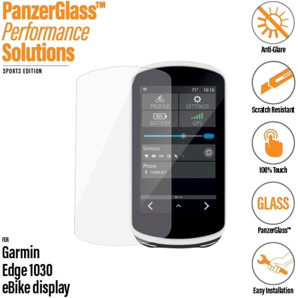 PanzerGlass Garmin 1030 screenprotector ontspiegeld